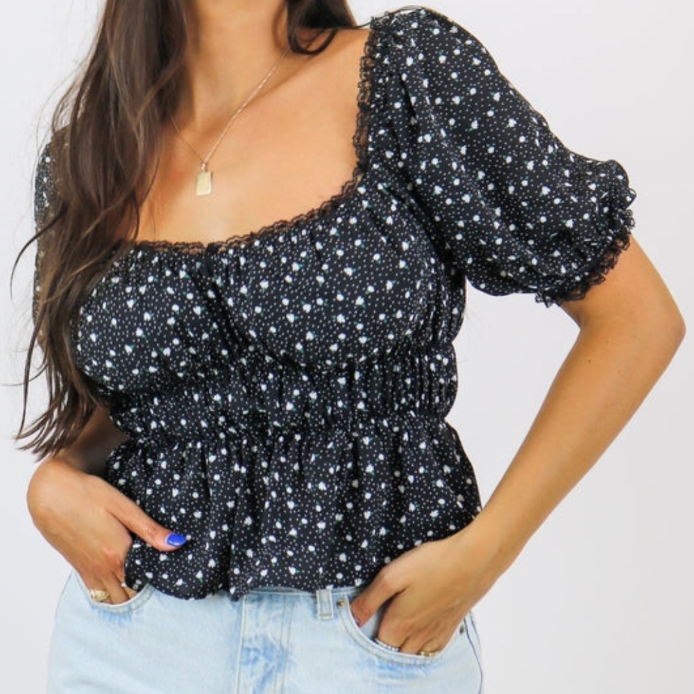 Floral Summer Top